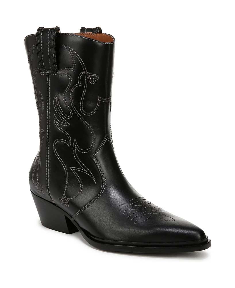 Franco Sarto Women's Bianca Mid Shaft Western Boots