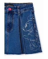 Desigual Girls Girls's Minnie denim miniskirt