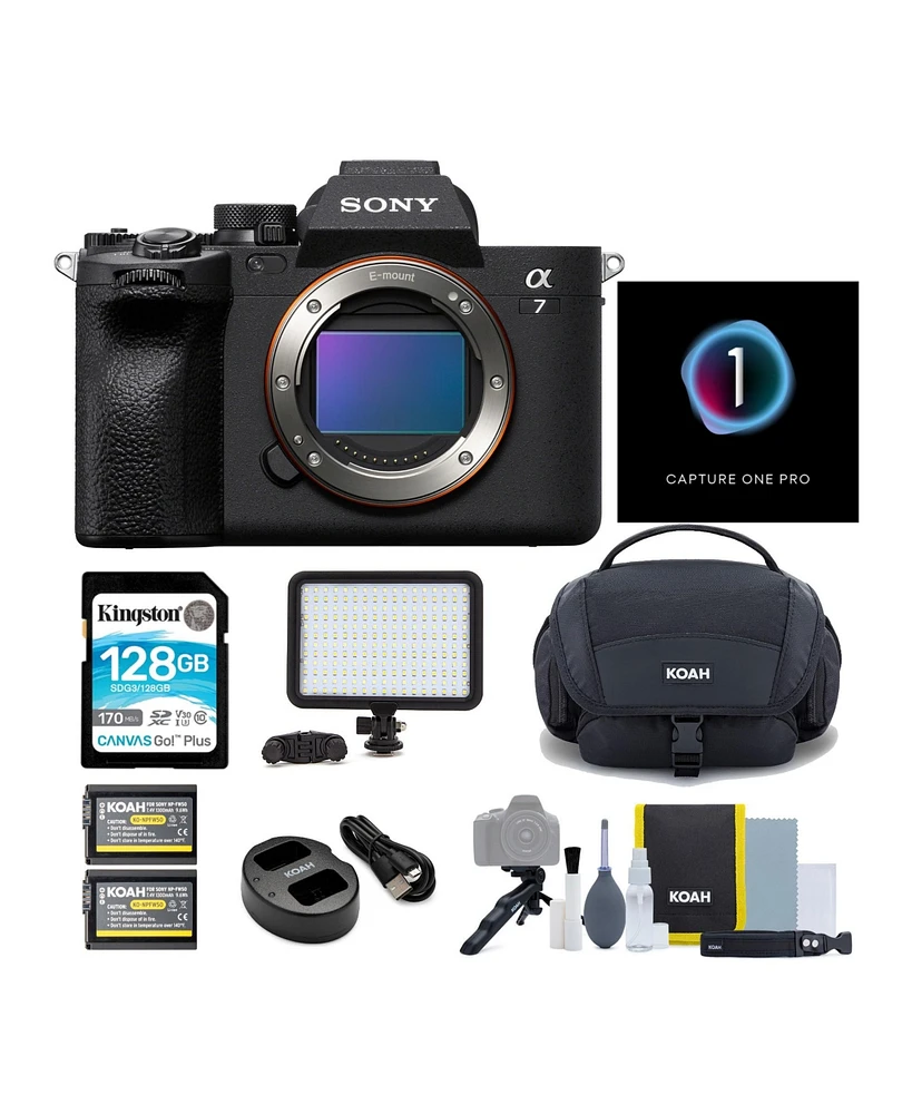 Sony Alpha a7IV Mirrorless Digital Camera with Capture One Pro Bundle