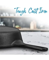 Zulay Kitchen Pre-Seasoned Cast Iron Skillet 12 Inch