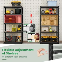 Costway 5 Tier Adjustable Garage Shelving Unit with 2000 lbs Max Load for Warehouse