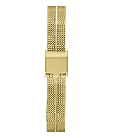 Guess Women's Analog Gold Tone Stainless Steel and Mesh Watch, 28mm