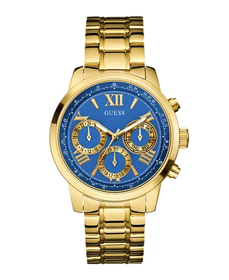 Guess Women's Multi-function Gold Tone Stainless Steel Watch, 42mm