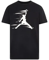 Jordan Big Boys Mvp Motion Jumpman Graphic Short-Sleeve T-Shirt