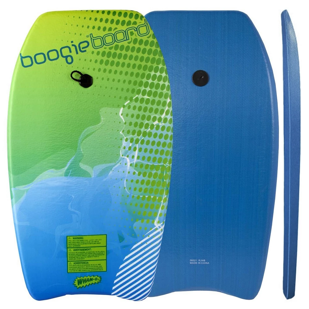 Wham-o 33" Fiber Clad Body Board for Beachwith Wrist Leash , Lightweight Boogie Boards with Eps Core