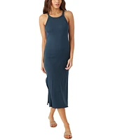 O'Neill Juniors' Eres Racerback Slit Tank Dress