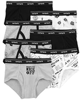 Carter's Big Boy 7 Pack Cotton Briefs Underwear