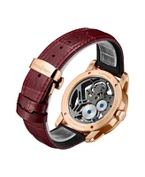 Swan and Edgar SE1952T Swan & Edgar Hand Assembled Intricacy Tourbillon Automatic rose red