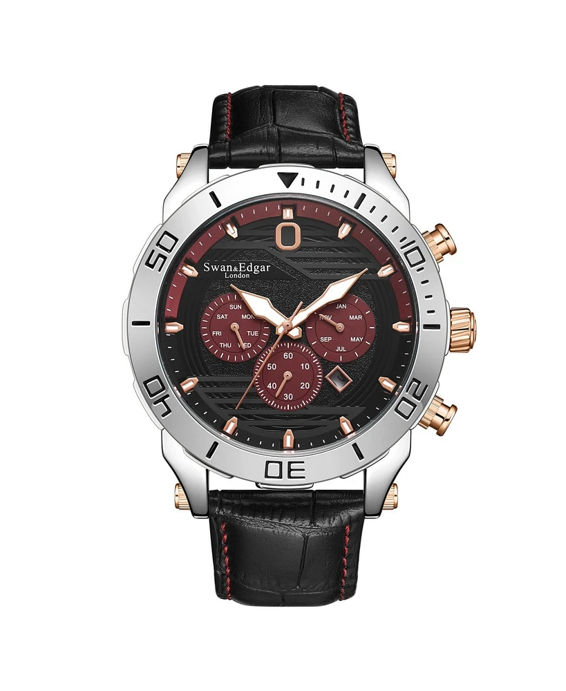 SE1512 Swan & Edgar Hand Assembled Ascent Automatic Red