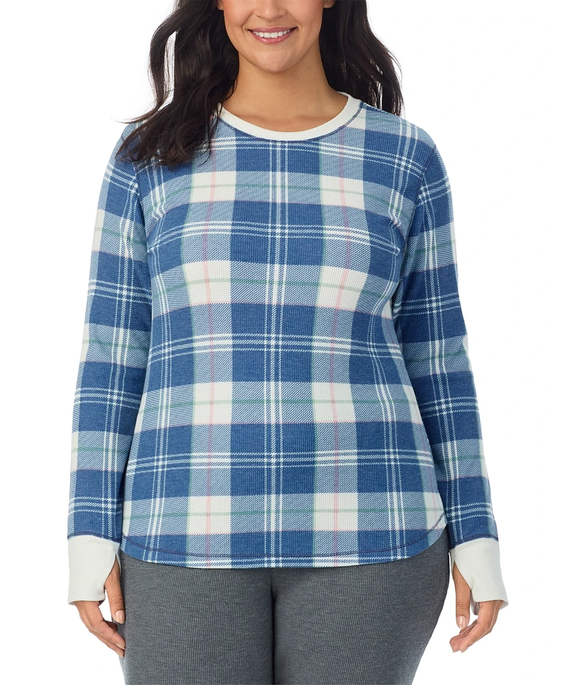 Cuddl Duds Plus Long-Sleeve Crewneck Thermal Top