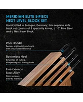 Messermeister Meridian Elite Next Level Block Set, 5 Piece Set