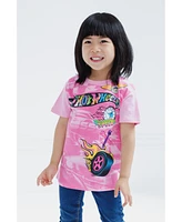 Hot Wheels Toddler Girls 2 Pack T-Shirts