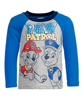 Paw Patrol Boys Nickelodeon Marshall Chase Rubble 2 Pack Graphic T-Shirts to