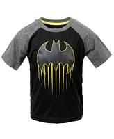 Dc Comics Boys Justice League Batman Superman Flash [SizeRangeDescription1] Athletic 3 Pack T-Shirt [SizeDescription1]