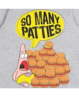 SpongeBob SquarePants Boys Patrick Squidward 2 Pack Long Sleeve T-Shirts to
