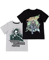 Marvel Boys Avengers 2 Pack T-Shirts