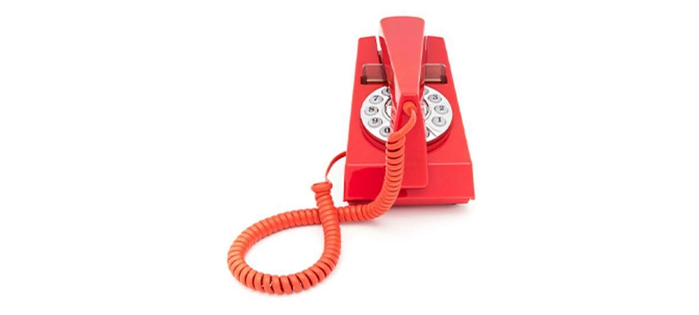 Gpo Retro Gpotrmr Trim phone Desktop or Wall Mountable - Red