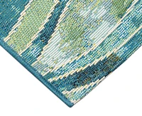 Liora Manne' Marina Wave 1'11"x7'6" Runner Area Rug