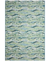 Liora Manne' Marina Wave 6'6"x9'4" Area Rug