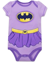 Warner Bros Baby Girls Justice League Dc Comics Baby 5 Pack Cosplay Costume Bodysuits Newborn to (Newborn - 24 Months)