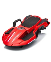 Streamdale Furniture Intelligent, Silent, Powerful Ride Electric Ride-On Car with Music and Safety Gear