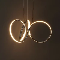 Jonathan Y Helix 24" 1-Light Contemporary Minimalist Aluminum Ribbon Integrated Led Pendant, Chrome/Silver