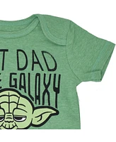 Starwars Baby Boys Star Wars Darth Vader Yoda Bodysuit Newborn to