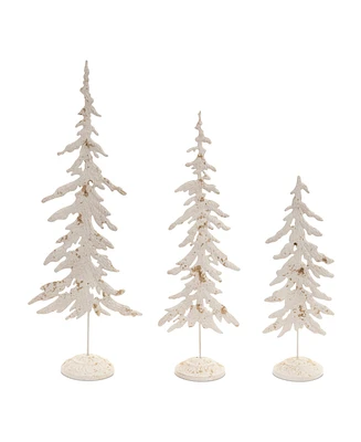 Slickblue Festive Trees for Elegant Holiday Decorations (Set of 3)