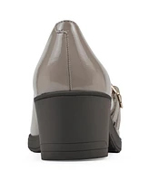 Cliffs by White Mountain Women's Hunta Mary Jane Style Block Heel Pumps