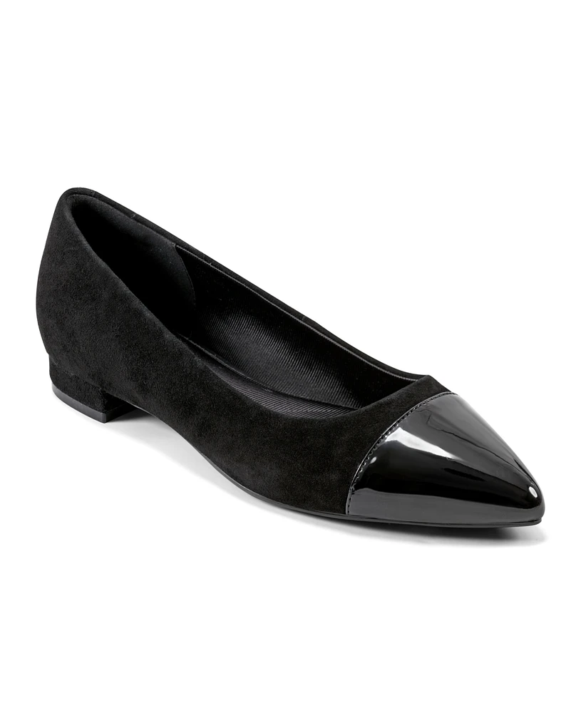 Rockport Women's Kenzie Total Motion Pointy Toe Dress Flats