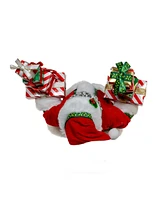 Kurt Adler Musical Santa Table Piece Digital Propeller, 10.5 Inches