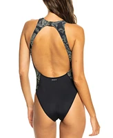 Roxy Juniors' Pro Wave One-Piece Swimsuit