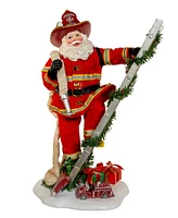 Kurt Adler Musical Santa Village Scene, 11.5 Inches