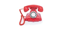 Gpo Retro Gpocarrpbrd Carrington Push Button Telephone - Red