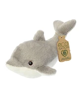 Aurora Mini Dolphin Eco Nation Eco-Friendly Plush Toy Gray 5"