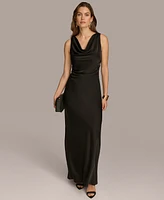 Donna Karan New York Women's Cowlneck Gown