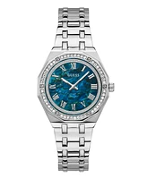 Guess Women's Analog Silver Stainless Steel Watch 36mm