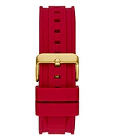 Guess Men's Multi-Function Silicone Watch 46mm
