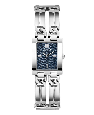 Guess Women's Analog Silver Steel Watch 24mm