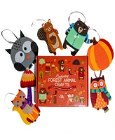 Kids Crafts Forest Animals 7 Diy Craft Kits Felt Pack