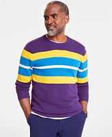 Club Room Men's Block Stripe Sweater, Created for Macy's