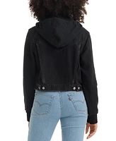 Levi's Women's Hybrid Hoodie Trucker Jacket