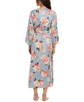 Flora by Nikrooz Women's Stella Floral Charmeuse Robe