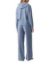 Gap GapBody Women's 2-Pc. Hooded Brushed Waffle Pajama Set