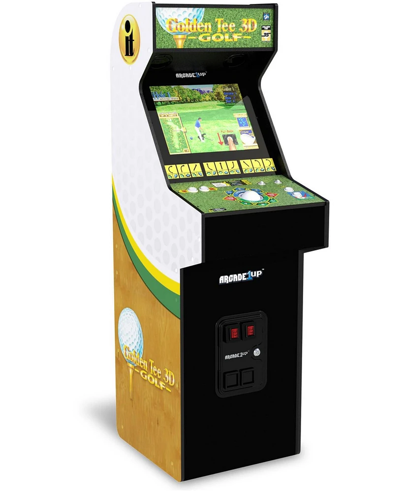 Arcade1Up Golden Tee 3D 35th Anniversary Deluxe Arcade Machine