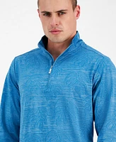 Tommy Bahama Men's Monsterra Quarter-Zip Sweatshirt