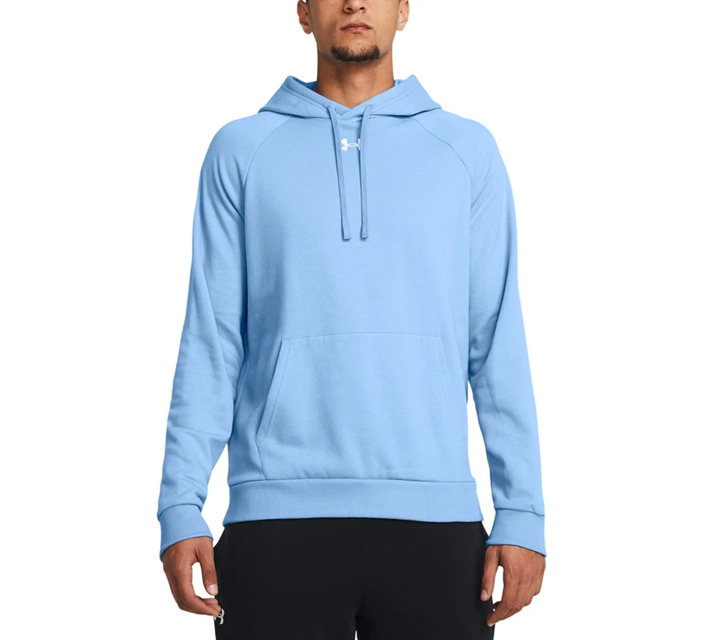 Under Armour Men's Rival Logo Embroidered Fleece Hoodie