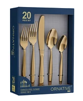 Ornative Amias 20 Piece Flatware Set