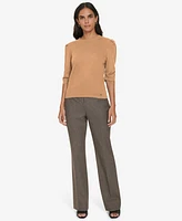 Calvin Klein Women's Elbow-Sleeve Crewneck Sweater