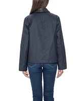 Sebby Collection Women's Waxy Cotton Jacket